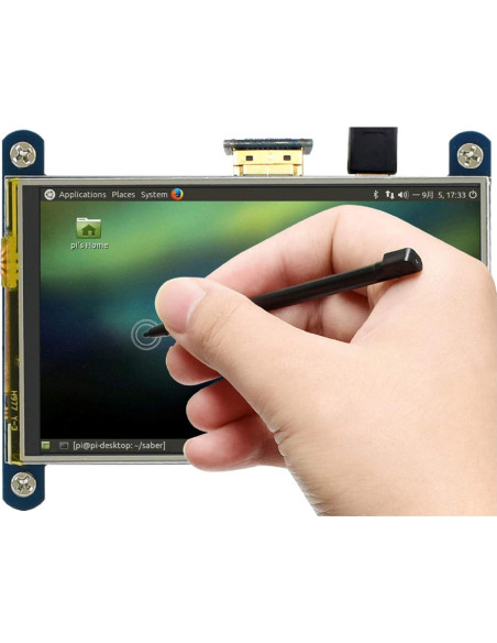 Pantalla LCD HDMI 4" Waveshare IPS Táctil 480x800 Raspberry Pi