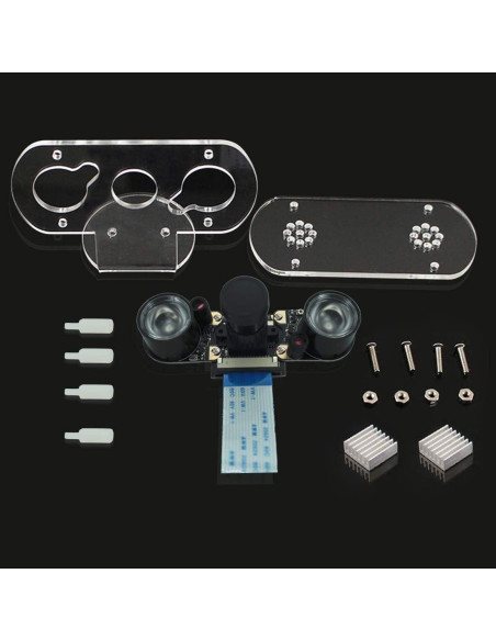 Cámara Raspberry Pi 5MP DEVMO con Visión Nocturna 1080p