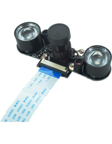 Cámara Raspberry Pi 5MP DEVMO con Visión Nocturna 1080p