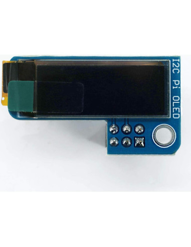 Pantalla OLED 0.91" DEVMO 128x32 Azul para Raspberry Pi