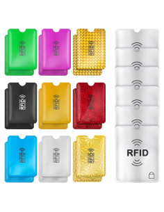 Set 24 Fundas Bloqueadoras RFID Prasacco - Protección Tarjetas y Pasaportes
