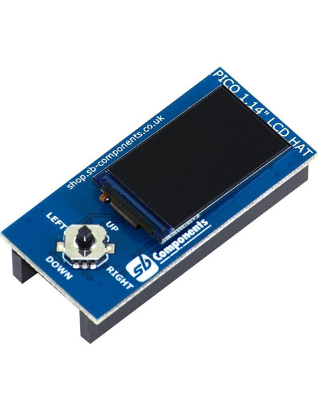 Placa Raspberry Pi Pico con HAT LCD 1.14" sb components