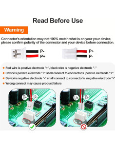 Batería de Polímero de Litio 3.7V 5000mAh YELUFT con Protección 2