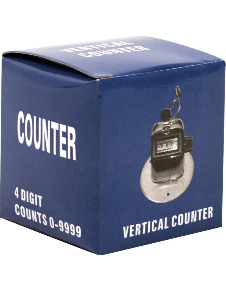 Contador de Clicks Portátil Stalwart - Tally para Eventos