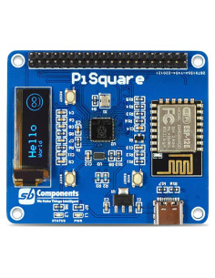 HAT PiSquare sb components RP2040 ESP-12E Inalámbrico