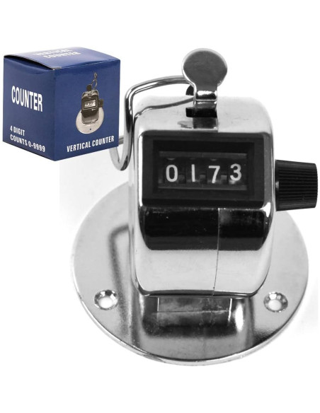 Contador de Clicks Portátil Stalwart - Tally para Eventos