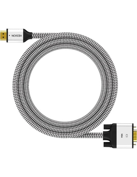 Cable Adaptador HDMI a VGA KESION 3.05M Unidireccional