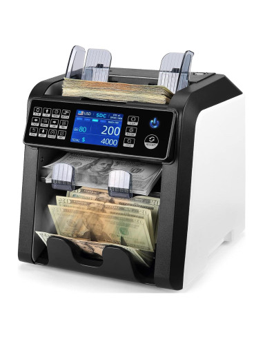 Contadora de Dinero MUNBYN IMC08 Dual con Detección de Falsificaciones