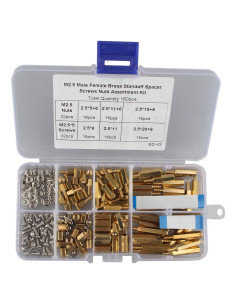 Kit de Separadores M2.5 ZDE con Tornillos y Cables FFC para Raspberry Pi