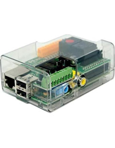 Caja Protectora Transparente para Raspberry Pi 3 B+ y PiFace Digital 2 2