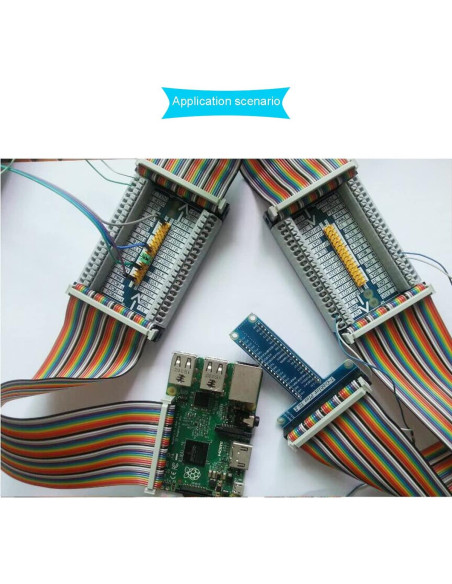 Módulo de Expansión GPIO DKARDU para Raspberry Pi 4/3/2/1