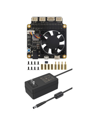 Placa de Gestión de Energía Geekworm X735 V3.0 para Raspberry Pi 4B/3B+