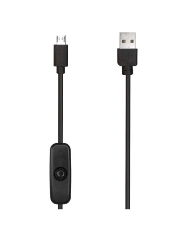 Cable de Extensión USB 2.0 a Micro USB 1.5m MakerSpot con Interruptor