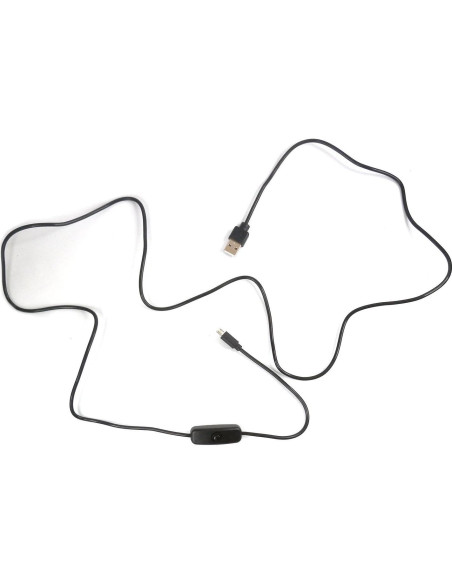 Cable de Extensión USB 2.0 a Micro USB 1.5m MakerSpot con Interruptor