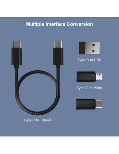 Kit de Carga y Datos Multi-USB TEK STYZ 60W Compatible Raspberry Pi