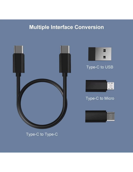 Kit de Carga y Datos Multi-USB TEK STYZ 60W Compatible Raspberry Pi