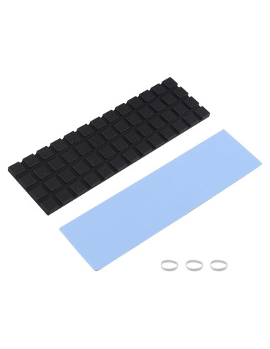 Disipador M.2 SSD ZDE Cobre Puro 70x20x2mm con Almohadilla Térmica