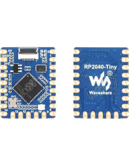 Placa de Desarrollo RP2040-Tiny Spotpear con USB Tipo-C