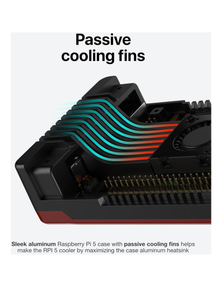 Caja Argon NEO 5 para Raspberry Pi 5 con expansión M.2 NVME