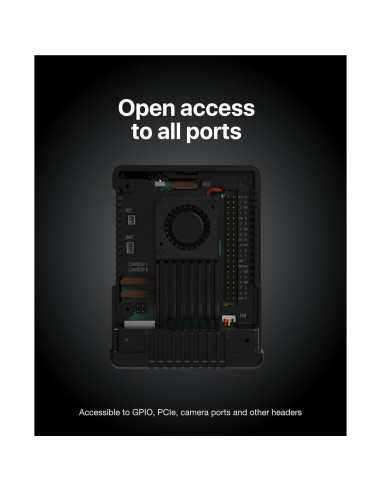 Caja Argon NEO 5 para Raspberry Pi 5 con expansión M.2 NVME