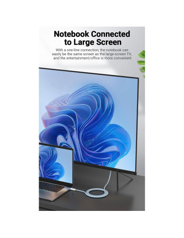 Cable HDMI USB-C 8K/4K Tek Styz 100W para Raspberry Pi 3