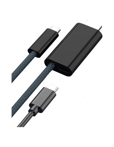 Cable HDMI USB-C 8K/4K Tek Styz 100W para Raspberry Pi 4