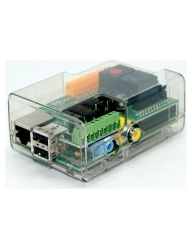 Caja Protectora Transparente para Raspberry Pi con PiFace