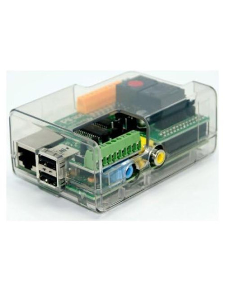 Caja Protectora Transparente para Raspberry Pi con PiFace