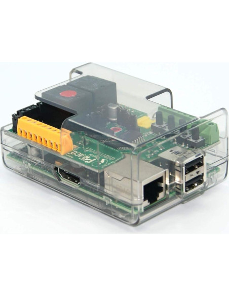 Caja Protectora Transparente para Raspberry Pi con PiFace