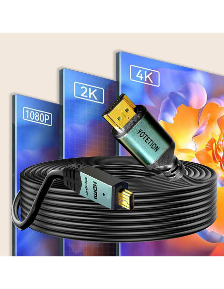 Cable Micro HDMI a HDMI 5.03M Lianjie 4K 60Hz Alta Velocidad