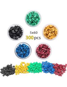Kit de Conectores de Pines y Tapas de Puente WayinTop 300pcs 2