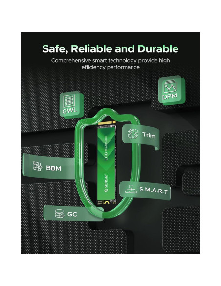 Hub USB-C 9-en-1 ORICO con SSD NVMe 128GB y Ethernet
