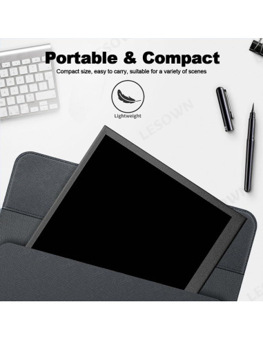 Monitor Portátil IPS 10.1" LESOWN HDMI 1024x600 Brillo 300cd/m2