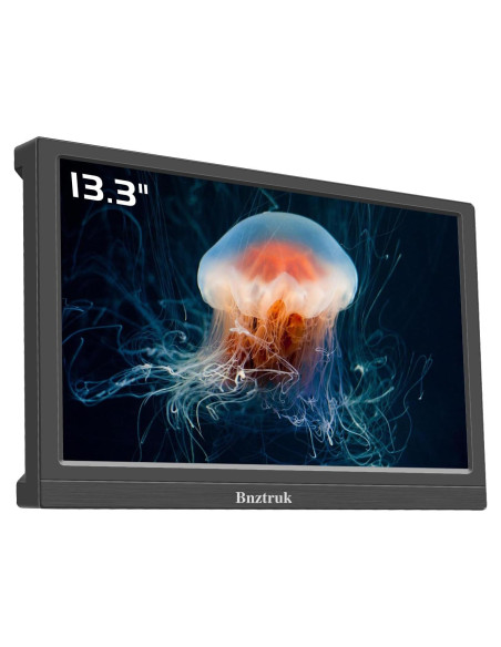 Monitor Portátil 13.3" FHD TFT HDMI VGA 1366x768 para PC y Consolas