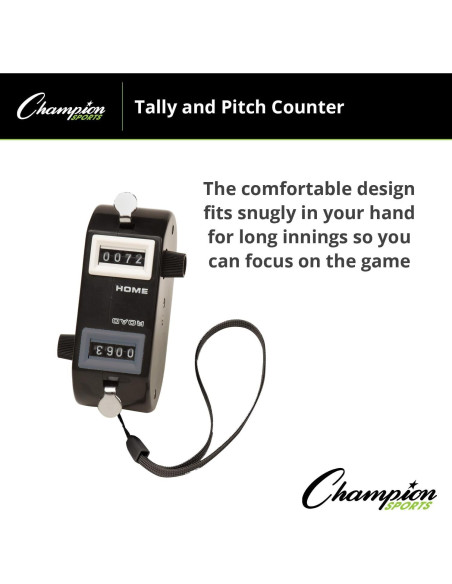 Contador de Tally Champion Sports con Pantalla 4 Dígitos