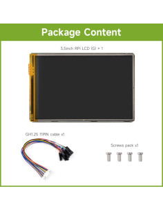 Pantalla Táctil Resistiva 3.5" Waveshare IPS 320x480 2