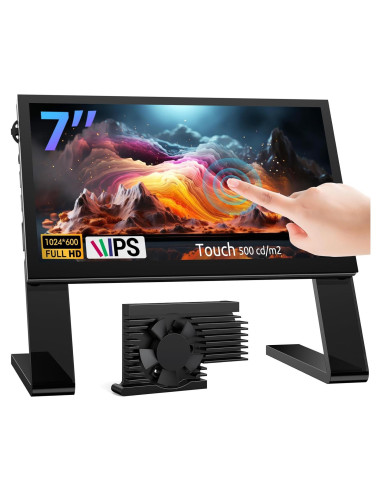 Pantalla Táctil Capacitiva 7" Innomaker 1024x600 HDMI para Raspberry Pi