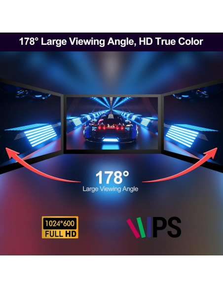 Pantalla Táctil Capacitiva 7" Innomaker 1024x600 HDMI para Raspberry Pi