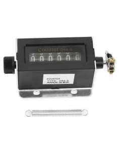Contador Mecánico Walfront D94-S 6 Dígitos Resettable
