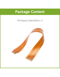 Cable flexible DSI FPC Waveshare 200mm para Raspberry Pi 5 2