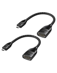 Adaptador Micro HDMI a HDMI Cable Matters 8K 60Hz - 15.24 cm