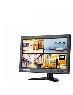 Monitor LCD 10.1" EVERSECU HDMI/VGA 1024x600 con Control Remoto