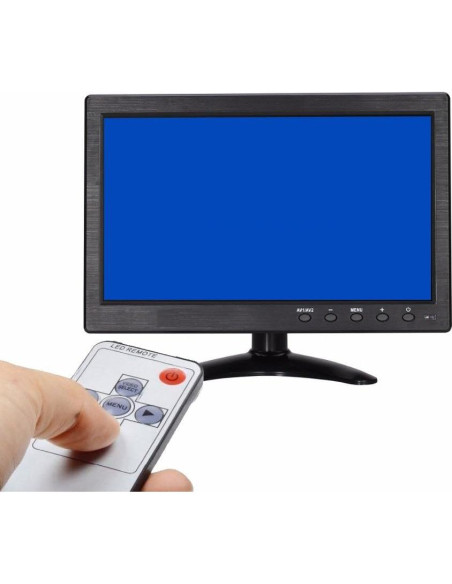 Monitor LCD 10.1" EVERSECU HDMI/VGA 1024x600 con Control Remoto