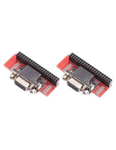 Adaptador VGA DEVMO VGA666 para Raspberry Pi 3B/2B/B+/A+