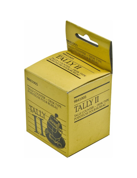 Contador de Tally Advantus Modelo II Cromo 0-9999 Contador de Tally Advantus Modelo II Cromo 0-9999