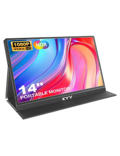 Monitor Portátil KYY K5-3 14" FHD 1080P USB-C HDMI