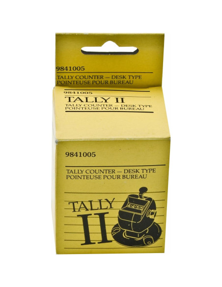 Contador de Tally Advantus Modelo II Cromo 0-9999 Contador de Tally Advantus Modelo II Cromo 0-9999