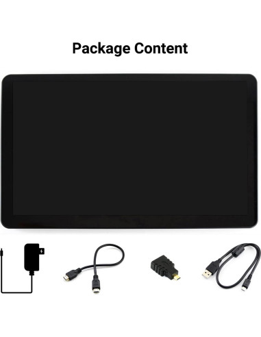 Pantalla LCD Táctil Waveshare 15.6" 1920x1080 HDMI IPS