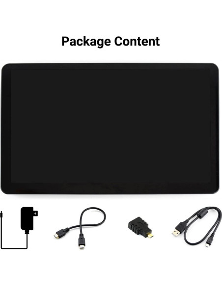 Pantalla LCD Táctil Waveshare 15.6" 1920x1080 HDMI IPS