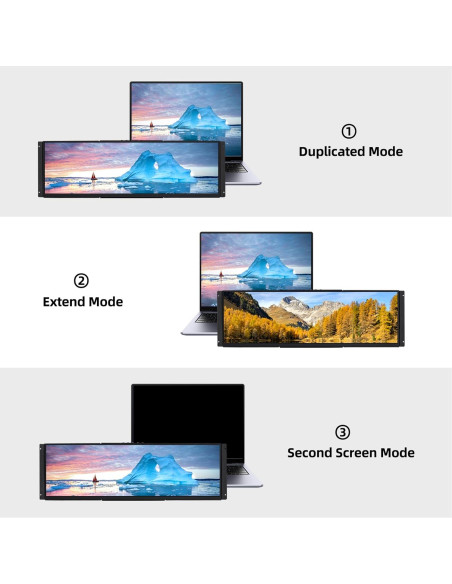 Monitor Táctil Integrado Wisecoco 14.5" 2K IPS VESA HDMI USB-C